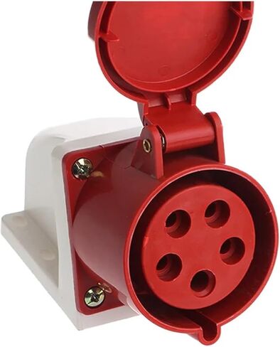 32 Amp 5pin Industrial Plug 240-415V Weatherproof IP44 3P+N+E 32A in Kuwait