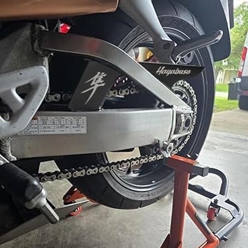 Motorcycle Chain Guard Cover Compatible with Suzuki Hayabusa GSX1300R 1999-2023, Motorcycle Chain Protector Accessory in Kuwait