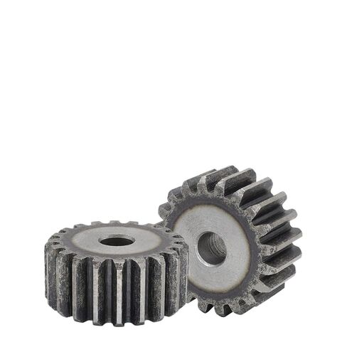 Flat Gear 2M-21/22/23/24/25/26/27/28/29/30T SC45#Carbon Steel Cylindrical 1Pcs(2M24T - Bore 10 mm) in Kuwait