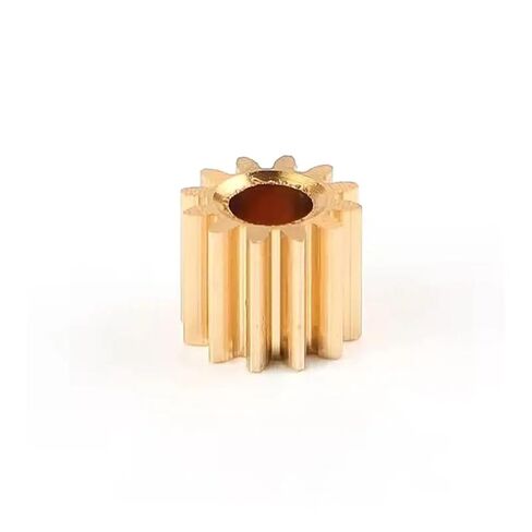0.5M 2M 9/10/11/12/13/14/15/16/17/18/19 Teeth 0.5mod Gear Rack Copper Steel Pinion 10Pcs(0.5M 13 Teeth) in Kuwait