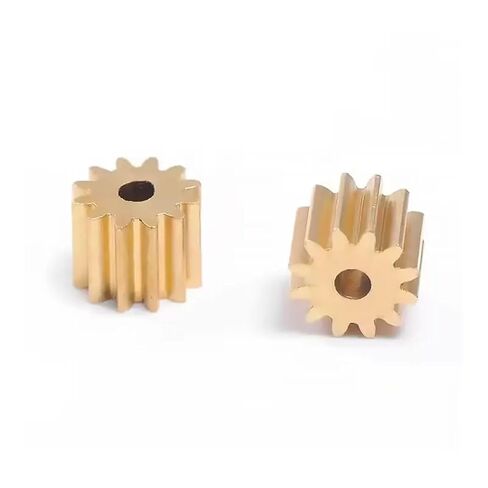 0.5M 2M 9/10/11/12/13/14/15/16/17/18/19 Teeth 0.5mod Gear Rack Copper Steel Pinion 10Pcs(0.5M 13 Teeth) in Kuwait