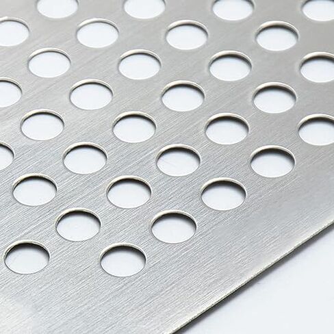 Stainless Steel Perforated Plate,Stainless Steel Perforated Plate - Durable Metal Sheets for Balcony Protection, 0.8mm Thickness, Easy to Install, Corrosion-Resistant Perforated Stainless St in Kuwait