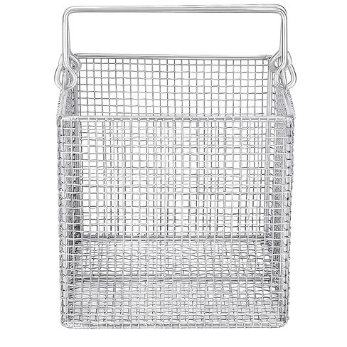 stonylab 304 Stainless Steel Ultrasonic Cleaning Basket, Dual-Handle Round Design, for Laboratory Use, 20x20 cm (DxH) in Kuwait