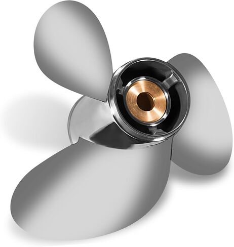 15 1/4 x 19 Replace OEM# 990C0-00840-19P Stainless Steel Outboard Boat Propeller for Suzuki Engines 150-300 HP 15.25 Dia x 19 Prop 15 Tooth RH in Saudi Arabia