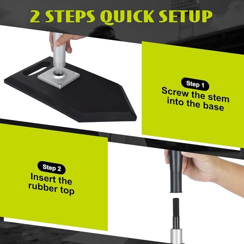 Professional Baseball Batting Tee – Adjustable Pro Hitting Tee for Baseball & Softball with Weighted Base,24-46 inches in Kuwait