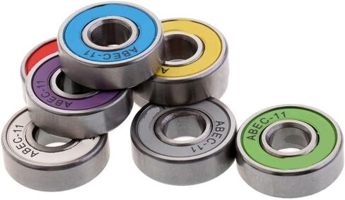 Bearings 16Pcs 608 Skateboard Stunt Scooter Inline ABEC-11 Wear Resistant in Kuwait