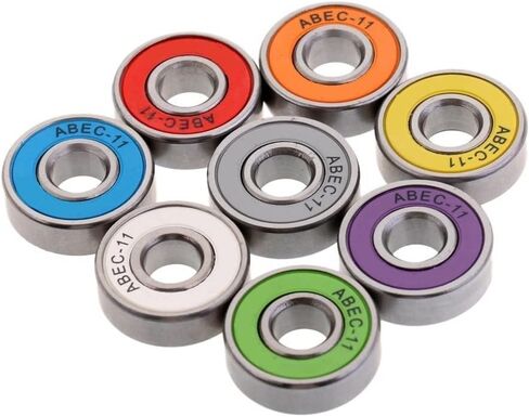 Bearings 16Pcs 608 Skateboard Stunt Scooter Inline ABEC-11 Wear Resistant in Kuwait