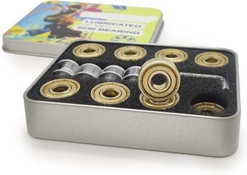 Bearings ABEC-9 High Speed 608zz Skates Bearing for Inline Roller Shoes Skateboard Scooter 608 Spacer in Saudi Arabia