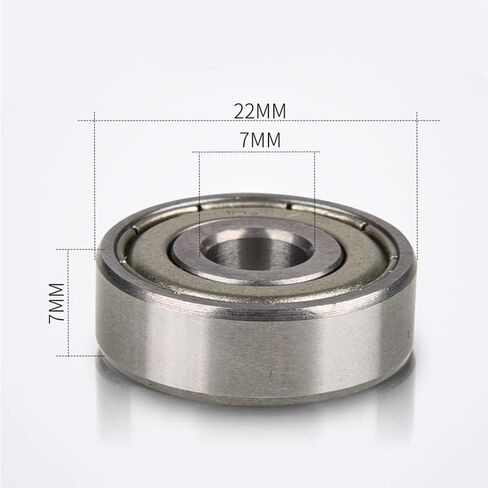 Bearings 16pcs 627zz Skating Bearing 627 Inline Skates with 7mm Inner 22mm Outer Diameter Thickness in Kuwait
