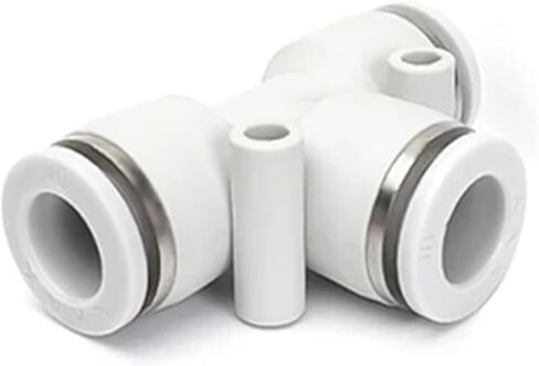 Pneumatic Connector Hose Pipe Water 4mm/6mm/8mm/10mm/12mm/14mm/16mm PE Joint 1Pcs(8mm) in Kuwait