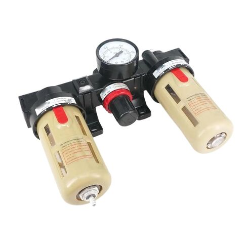 1/4"3/8"1/2" BSPP BC2000/3000/4000 Air Treatment Lubricator+Filter+Regulator Pneumatic | BC4000 in Kuwait