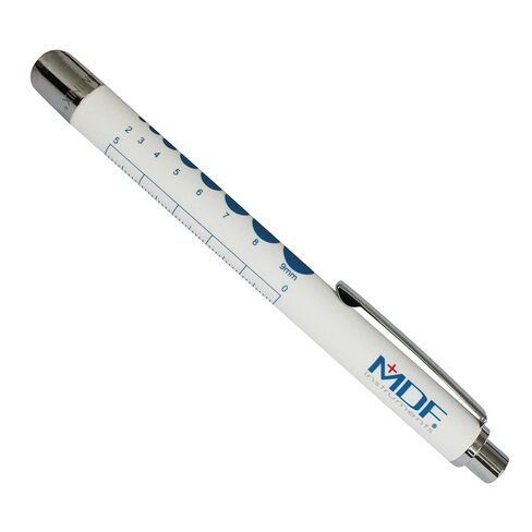 MDF Instruments Babinski Neurological Reflex Hammer with Pointed tip for Superficial responses + MDF LUMiNiX Illuminator Medical Professional Diagnostic Penlight in Kuwait