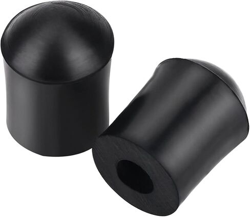 2Pcs Cello Stopper Set, 9.5mm Cello Endpin Rubber Cap, Antislip Double Bass Endpin Protectors Accessory for Protecting Bass Foot Support and Floor, 1.06 x 0.79 x 0.75in in Kuwait