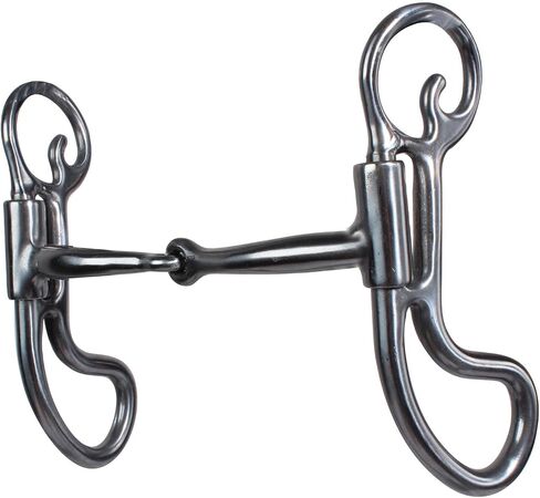 Professional's Choice EQ Pony BIT Smooth Snaffle, Size:4.5, Color:Stainless Steel (EQPB-100) in Kuwait