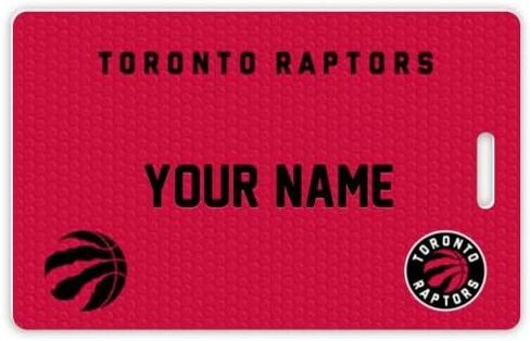 علامة حقيبة كبيرة من Oliver's Labels NBA™ - علامات مخصصة مطبوعة للأمتعة والحقائب لحقائب الظهر وحقائب السفر والمعدات الرياضية - موضوع New York Knicks™ in Kuwait