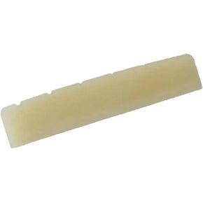 صامولة عظمة الجيتار 43/44/45 مم سرج شعبي صوتي 72/74/76 مم Luthier DIY Bridge Builder Bone Guitar Nut Guitar Nut مشقوق استبدال (45 مم) in Kuwait