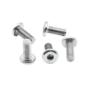 1Pcs Flat Head Hexagonal Machine Screw M2M3-M10, Dovetail Bolt, Stainless Steel Thread(M5*8) in Kuwait