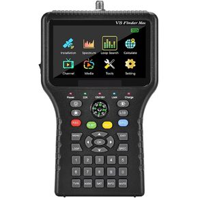 V8 مكتشف ماكس إشارة الأقمار الصناعية 4.3in LCD DVB-S/S2/S2X H.265 ACM محدد موقع Satfinder متر WS6933 in Kuwait