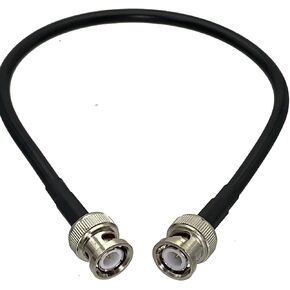 1 RG58 male plug to coaxial connector tail 4 inches ~ 5 meters(6inch (15CM)) in Saudi Arabia