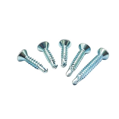 1Pcs Flat Head Cross Drill Tail Screw, Countersunk Self Tapping Self Drilling Dovetail Screw M4.2-M4.8 Drill Tail(4.2 * 38) in Kuwait