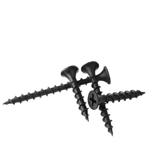 1Pcs Self-Tapping Screws, Fast-Thread, Black Single-Thread Drywall, Wall Panel M42*16-50(4.2 * 25) in Kuwait