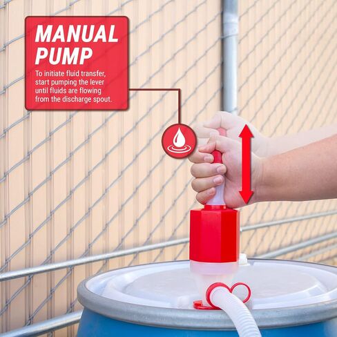مضخة TERA PUMP للطوارئ من الدرجة الغذائية لمياه الشرب | خالية من مادة BPA، ونجاة الإعصار، وتخزين المياه في حالات الطوارئ، ومجموعة أدوات Wildfire، ومجموعة Tornado in Kuwait