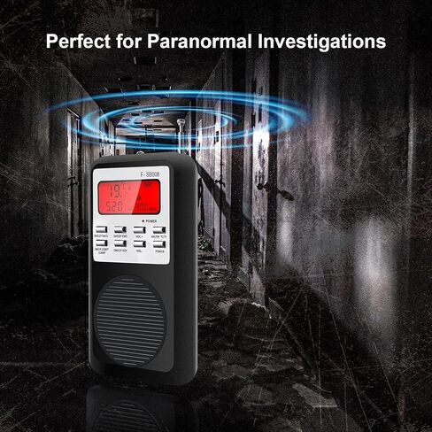 Box for Spirit Communication - Ghost Hunting & Paranormal Investigation Equipment | EVP Frequency Scanner for Paranormal Research - Black in Kuwait
