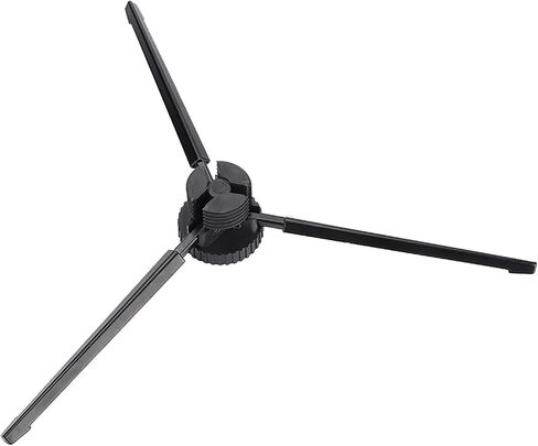 Clarinet Stand Folding Tripod Holder, Detachable and Lightweight Black Accessory - Cushioned Support, Steel Legs, Portable for Musicians in Kuwait
