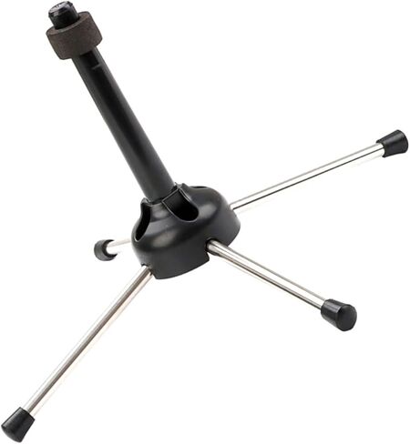 Portable Black Flute Stand Rack Small Wind Instrument Holder with Floor Flute Display Holder for Clarinet and Oboe Storage in Kuwait