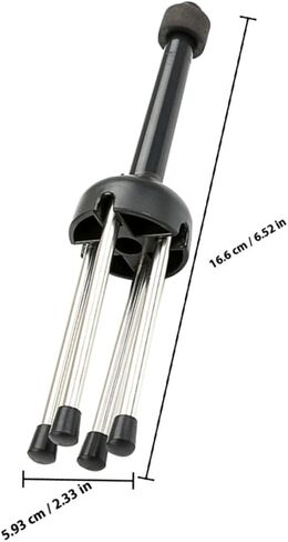 Portable Black Flute Stand Rack Small Wind Instrument Holder with Floor Flute Display Holder for Clarinet and Oboe Storage in Kuwait