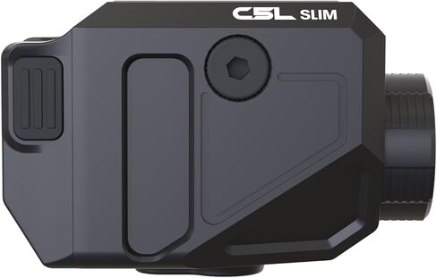 Viridian C5L نحيف مناسب لجلوك 43x MOS/48 MOS وFN Reflex، ليزر أخضر و550 لومن ضوء تكتيكي، تشغيل فوري، أسود in Kuwait