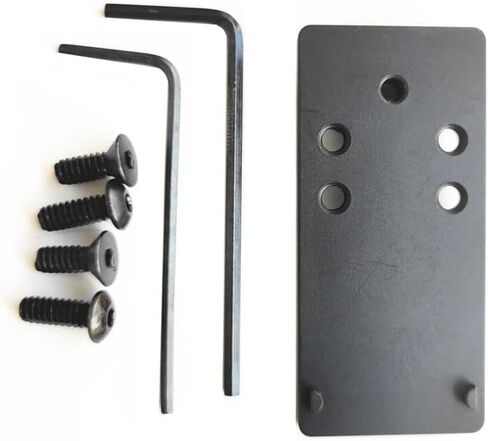 Optic Red Dot Sight Mount Plate for CZ 75 Compact, 75B, 85B, 97B, SP-01, P-01, Compatible with ADE Docter Vortex Viper Burris Romeo,Frenzy-s MAJ MAG and HS 407K 507K in Kuwait
