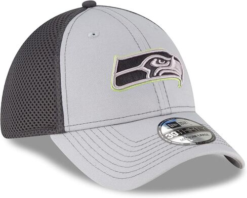 قبعة كرة القدم المرنة ذات المقاس المناسب للجنسين من New Era، NFL 39THIRTY Grayed Out Neo الأساسي بشعار أساسي قابل للتمدد in Kuwait