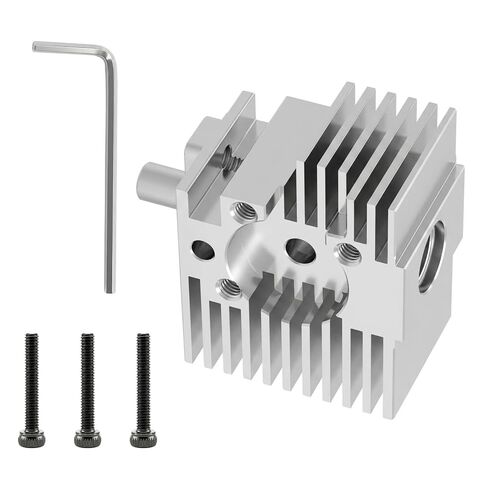 Replacement Hotend Heatsink for Kobra S1C: Extruder Hot End Spare Part Aluminum Heat Sink with Presser Compatible with Anycubiic S1 Combo 3D Printer Print Head in Kuwait