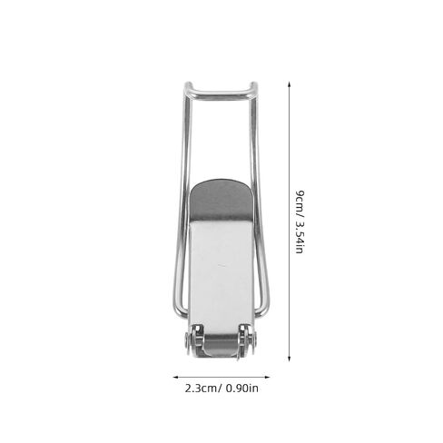 Ipetboom 8pcs Heavy Duty Spring Latch Lock Buckle Fastener for Sealed Pails Duckbill Metal Toggle Catch Suitable for Industrial Bucket Lid Lock in Kuwait