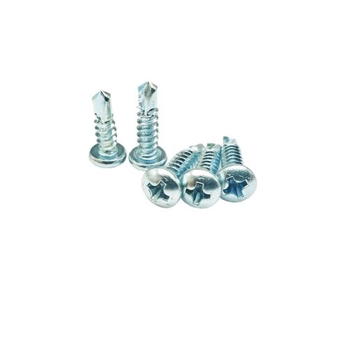 Round Head pan Drill Tail Screw Phillips self-Tapping self-Drilling Dovetail M4.2-M4.8 Round Wire(4.8 * 19) in Kuwait