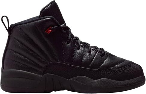 حذاء Air Jordan 12 Retro Bloodline Preschool Lifestyle (أسود/أحمر فارسيتي) in Kuwait