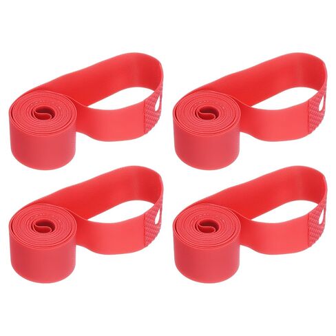 4pcs Bicycle Rim Strip 20" x 20mm PVC Bike Tire Liner Bicycle Wheel Rim Tape Inner Tube Tape Anti-Scratched Guard Cushion Pad Protector for Road MTB Mountain Bike in Kuwait