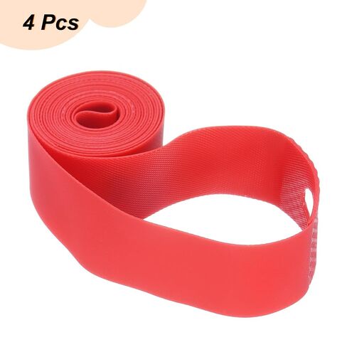 4pcs Bicycle Rim Strip 20" x 20mm PVC Bike Tire Liner Bicycle Wheel Rim Tape Inner Tube Tape Anti-Scratched Guard Cushion Pad Protector for Road MTB Mountain Bike in Kuwait