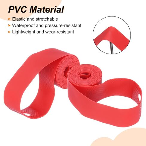 4pcs Bicycle Rim Strip 20" x 20mm PVC Bike Tire Liner Bicycle Wheel Rim Tape Inner Tube Tape Anti-Scratched Guard Cushion Pad Protector for Road MTB Mountain Bike in Kuwait