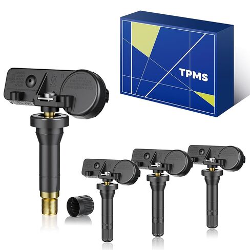 315 ميجا هرتز TPMS مبرمج مسبقًا، متوافق مع: شيفروليه اكوينوكس 2007-2022 | كولورادو 2015-2022 | ماليبو 2008-2015 | مستشعر مراقبة ضغط الإطارات كامارو 2010-2015 OE #13598771/13586335 (4 عبوات) in Kuwait