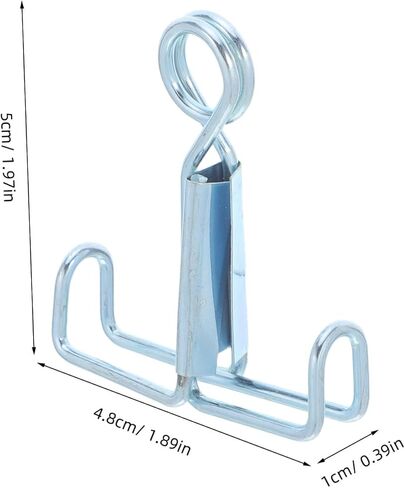 MAGICLULU 25pcs Stainless Steel Laboratory Hose Clamps with Flat Jaw Design for Precise Control of Liquid Flow and Singlehanded Operation, for Experiments and Educational Labs in Kuwait
