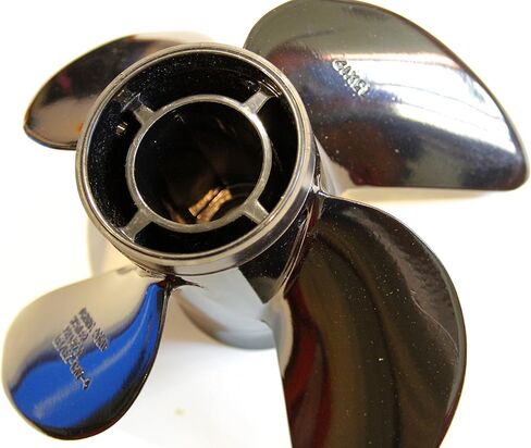 TURNING POINT PROPELLERS 21431930 / Turning Point Hustler Aluminum Right-Hand Propeller 13 X 19 4-Blade in Kuwait