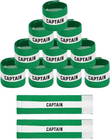 Soccer Captain Armbands, Adjustable Captain Bands Soccer Elastic Armband Protective in Kuwait