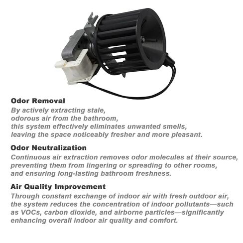 S97009796 Bathroom Fan Motor Blower for Broan Nutone Bulb Ceiling Heater | For 162 164-E G J K L M, Fan Blower, Replace 97009796 S97009758 S97009796B, Fan Motor Assembly in Kuwait