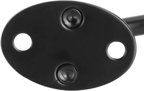 Stainless Steel Door Window Latch Hook Kit, Black, 13cm - Durable Hardware Accessory for Secure Ventilation, Home and Office Use in Kuwait