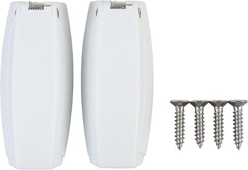 ciciglow Secure RV Door Holder Clips, Nylon Latch Hook for Motorhome Boat Camping, 2pcs Catch for RV Compartment Doors in Kuwait