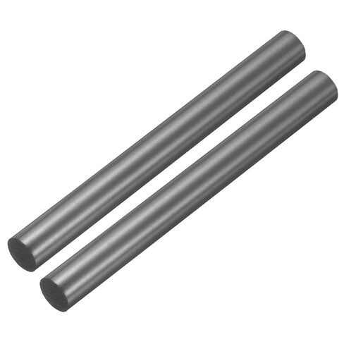 PATIKIL Graphite Rod Graphite Stirring Rod Cylinder Stick Carbon Rod 300x8mm Black for Electrode, Melting Casting, Crucibles, Pack of 10 in Kuwait