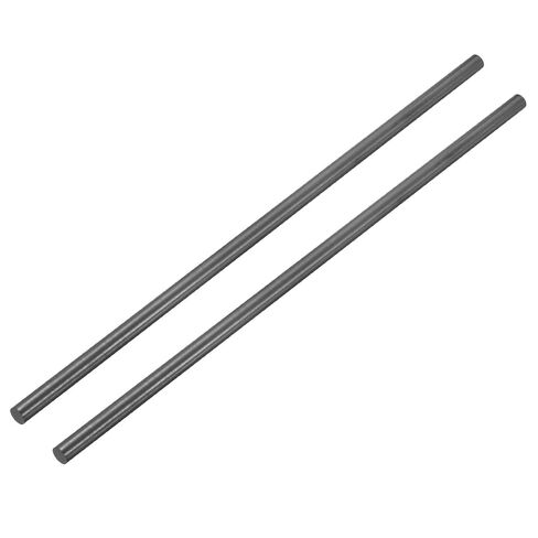 PATIKIL Graphite Rod Graphite Stirring Rod Cylinder Stick Carbon Rod 300x8mm Black for Electrode, Melting Casting, Crucibles, Pack of 10 in Kuwait