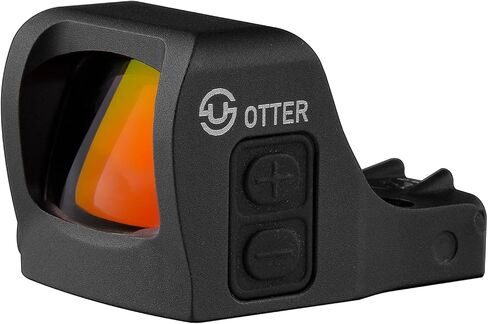 ZULISY Otter 3 MOA Micro Red Dot Open Reflex البصر، لتركيب بصمة القدم RMS/RMSc/407K، Shake Awake 1x21mm Mini Optics EDC مشاهد المسدس التكتيكي المدمجة in Kuwait
